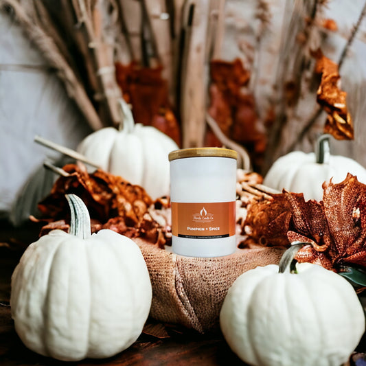 Pumpkin + Spice Soy Candle - 1