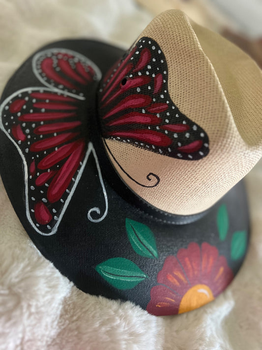 Hand painted hat - 1