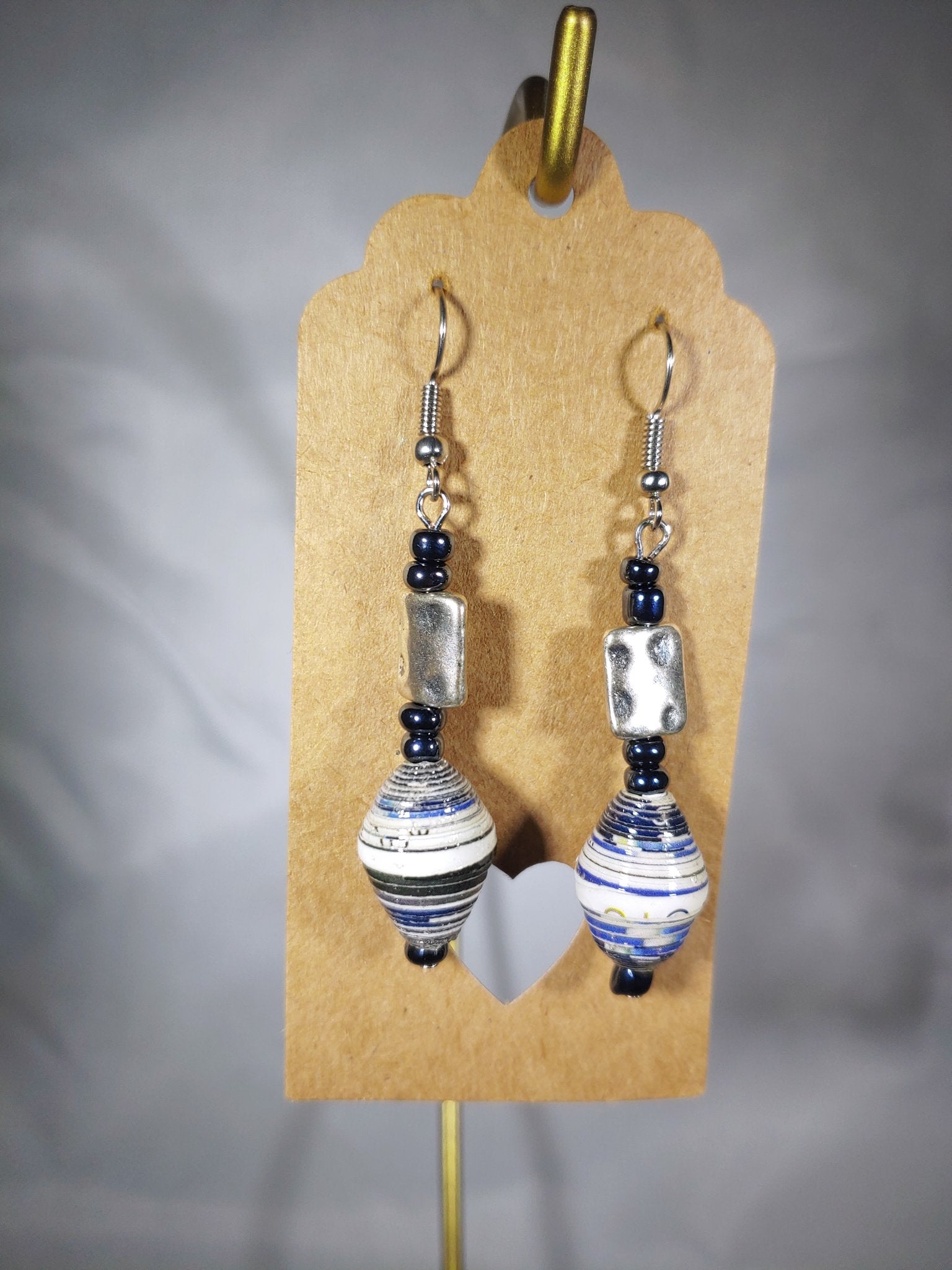 PAPERBEAD EARRINGS - 1