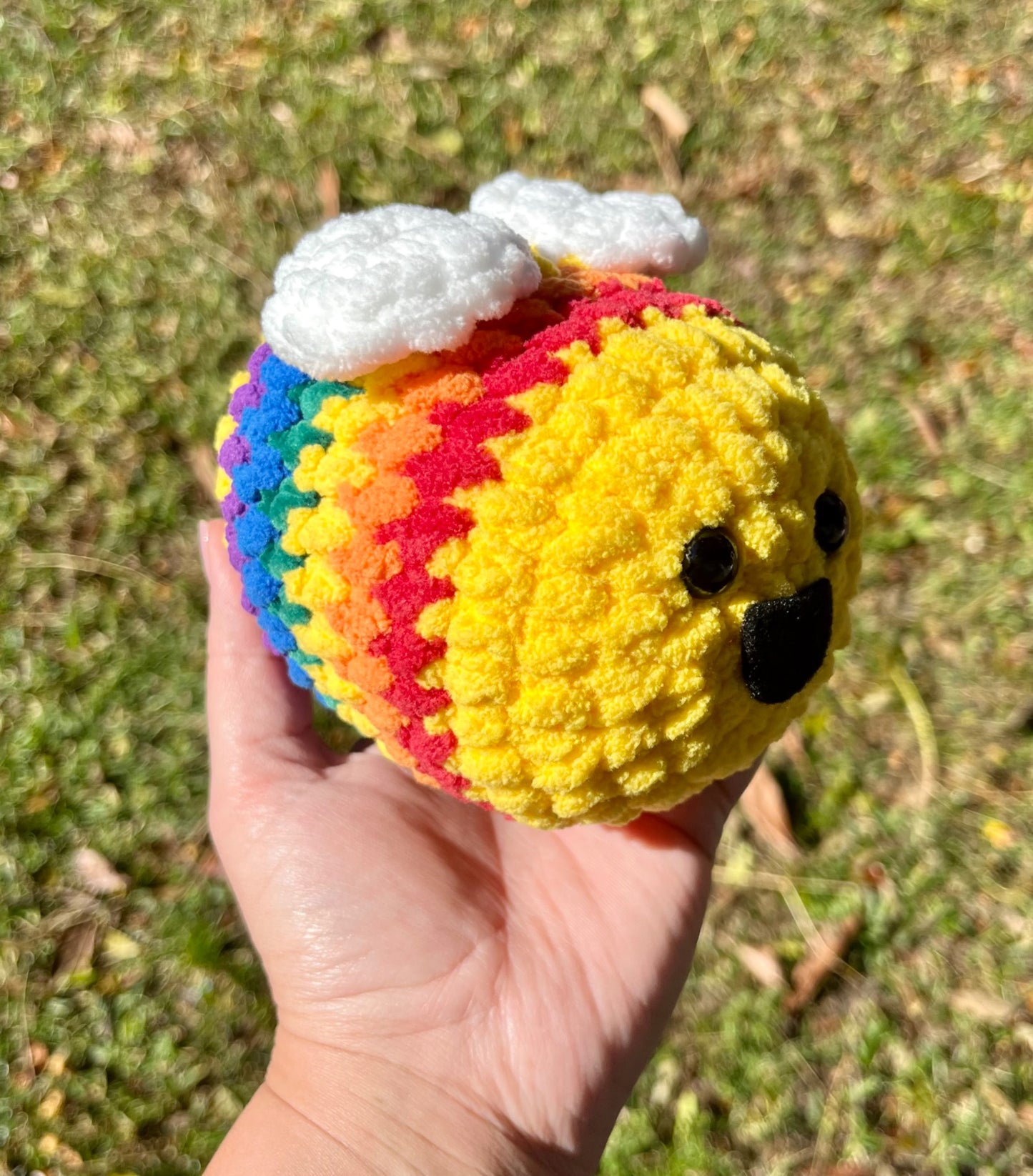 Nerdy Chick Creations - Rainbow bee - 2