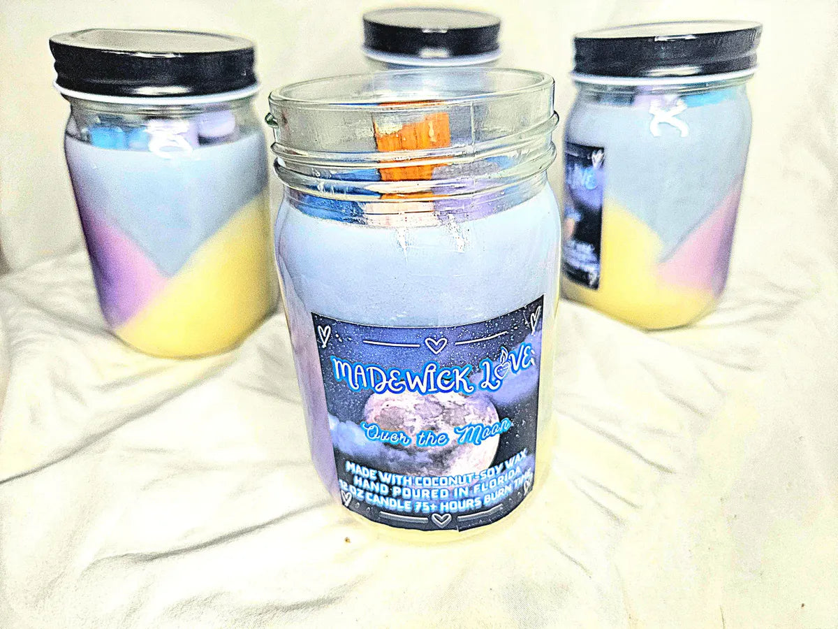 Over the Moon - Non Toxic 12 oz. Candle - 2